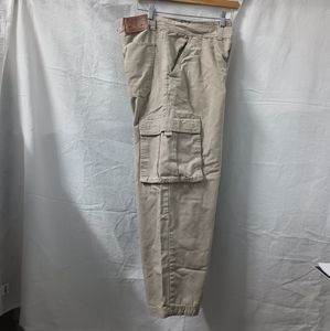 Browning Hunting Mens Khaki Cargo Jeans Pants 40 x 29.25